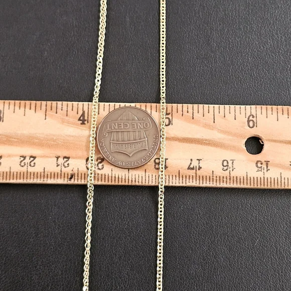 14k Gold Necklace 18 Inch